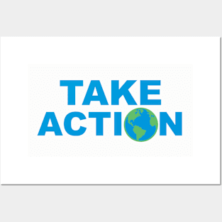 Take Action Posters and Art